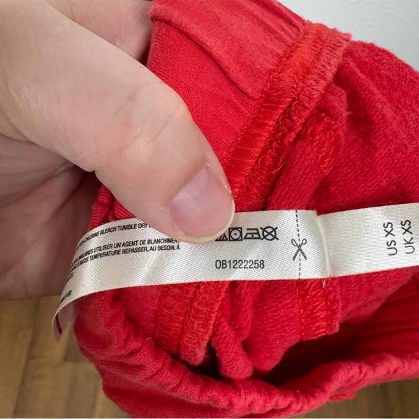 Free People Movement Where The Wind Blows Joggers‎ Red Size Xsmall - Image 8