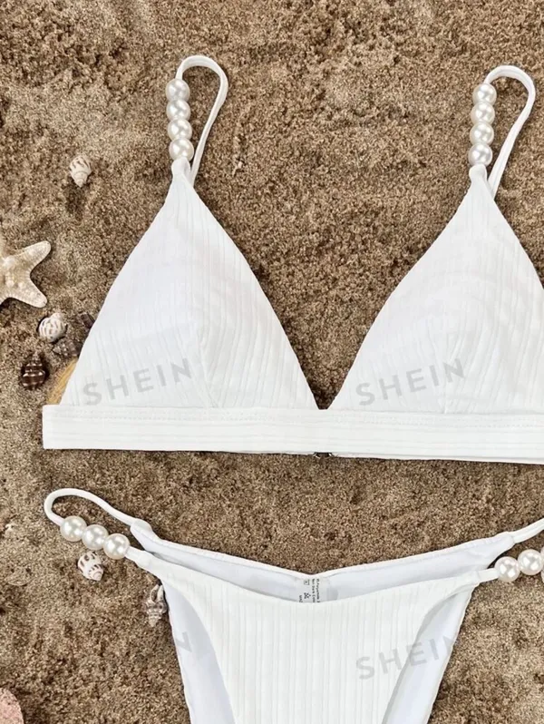 White Pearl Bikini - Image 2