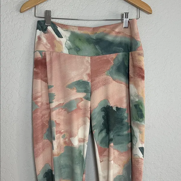 Soma Nonstop Leggings Abstract Print Athletic Athleisure Yoga Workout Long Tall - Image 2