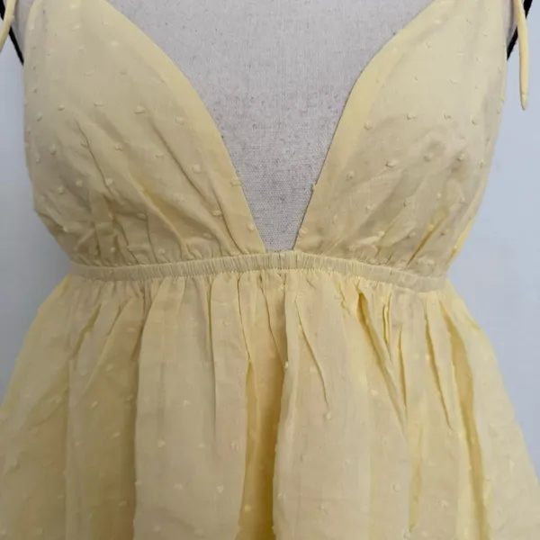 Princess Polly butter yellow babydoll tank top🌼💛✨ - Image 11