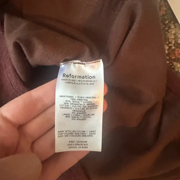 NWT Reformation Josefina Knit Dress - Image 5