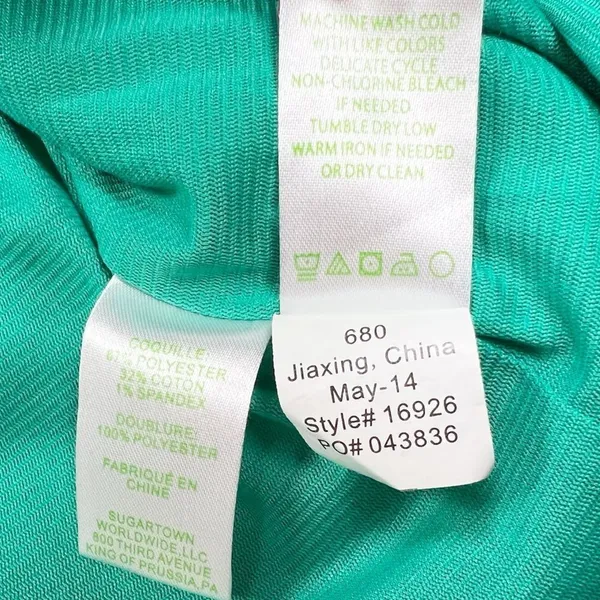Lilly Pulitzer Bree Dress Jewel Green Fit‎ and Flare Size Medium - Image 7