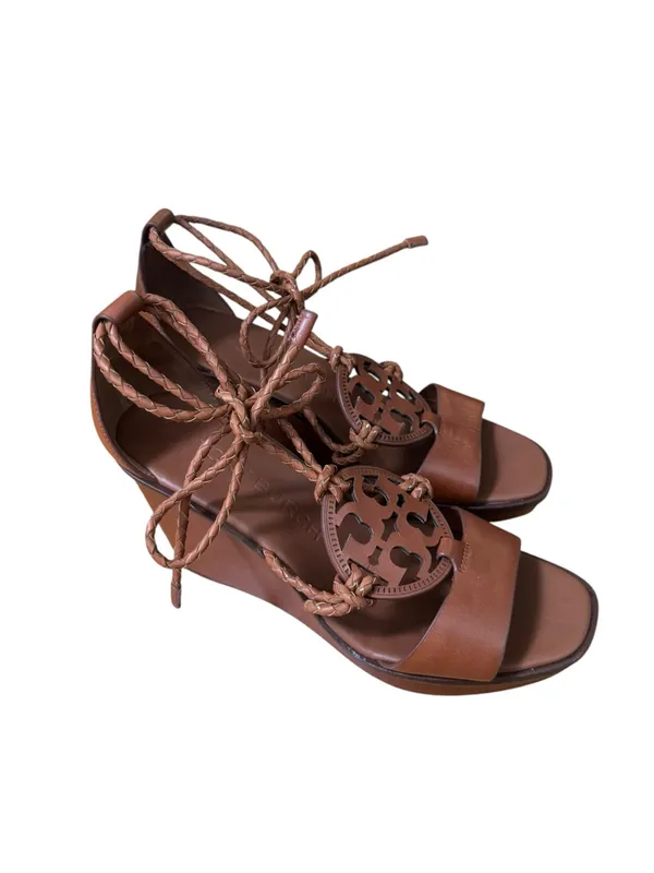 Tory Burch Miller Braided Wedge Sandals - Image 3