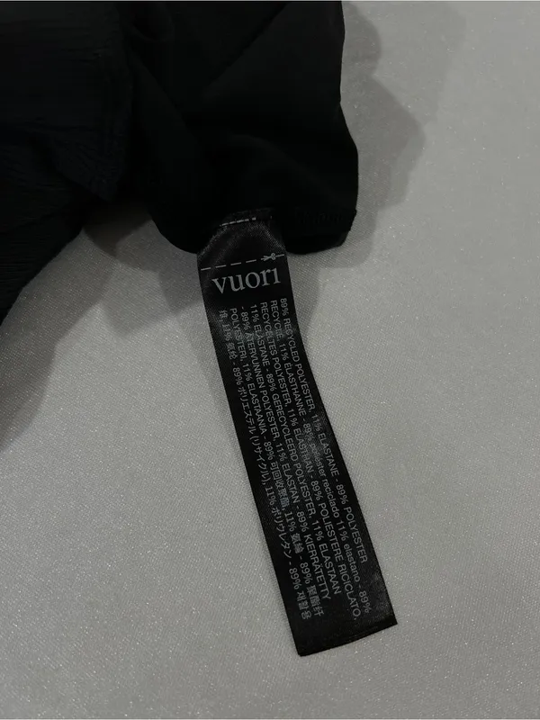 Vuori Women's Halo Modern Full Zip Hoodie Size XL Black Comfy Buttery Soft - Image 12