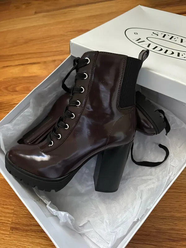 Steve Madden Latch Heeled Bootie - Image 6