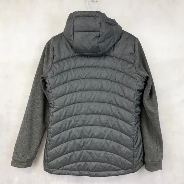 Stoic Womens Hybrid‎ Puffer Jacket Medium Hooded Gorpcore Athleisure Outdoor - Image 2