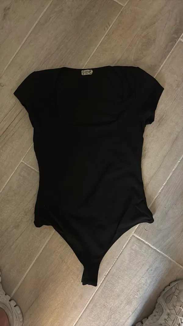 Free People Tank Black Bodysuit - Image 4