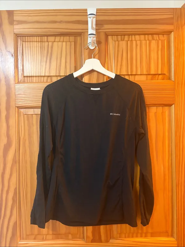 Columbia Size Small Black Long-Sleeve Shirt - Image 6