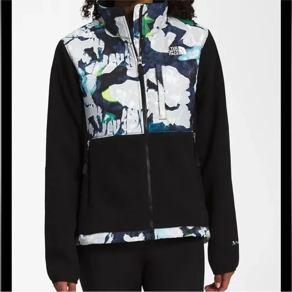 The North Face Women’s Plus Denali‎ Fleece Jacket TNF Black Print Sz 1X NWOT - Image 14