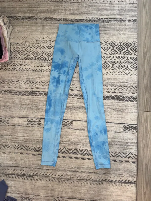 Lululemon Align no line Leggings 28” smoothie wash blueberry - Image 4