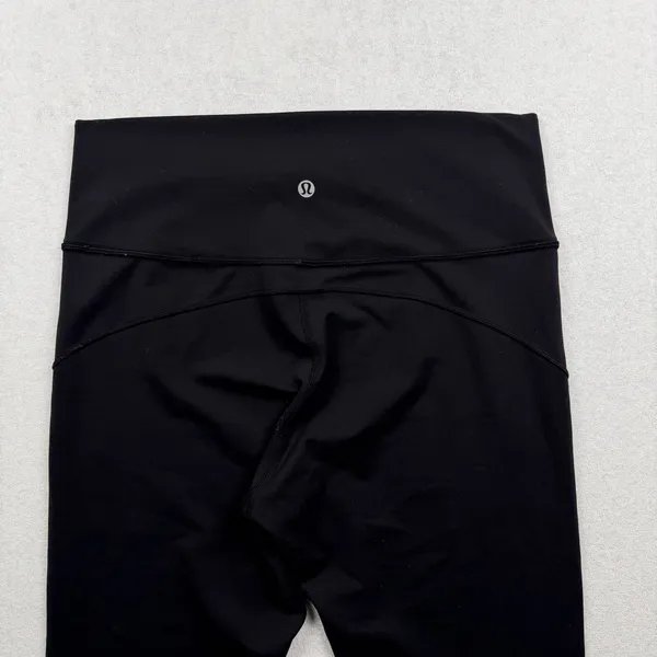 Lululemon In Movement 7/8 Tight Women’s Size 10 Black High Rise Yoga Leggings - Image 3