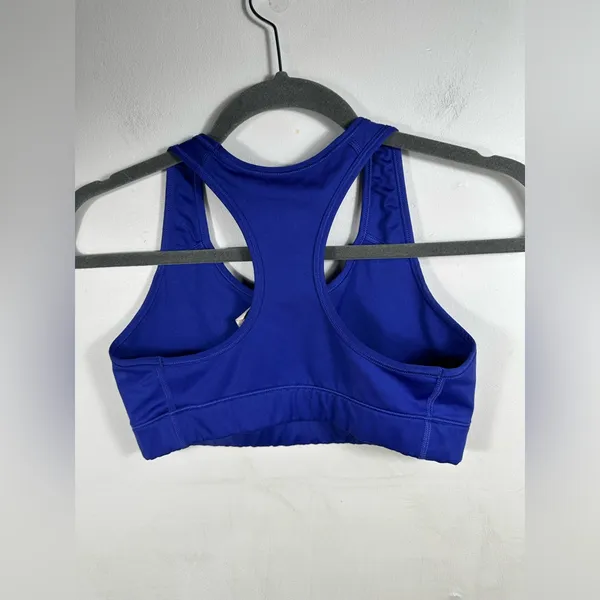 Nike Pro Dri-Fit Sports Bra Blue Racerback Athletic‎ Training Women’s S - Image 3
