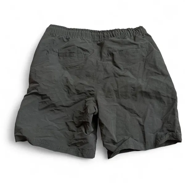 Vitriol Shorts Men Black Grim Fusion Reaper Graphic Gothic Spell out Grunge Board Shorts Y2K #Streetwear #Emo #Punk #Skater #Biker Sz M - measurement in pics - Image 6