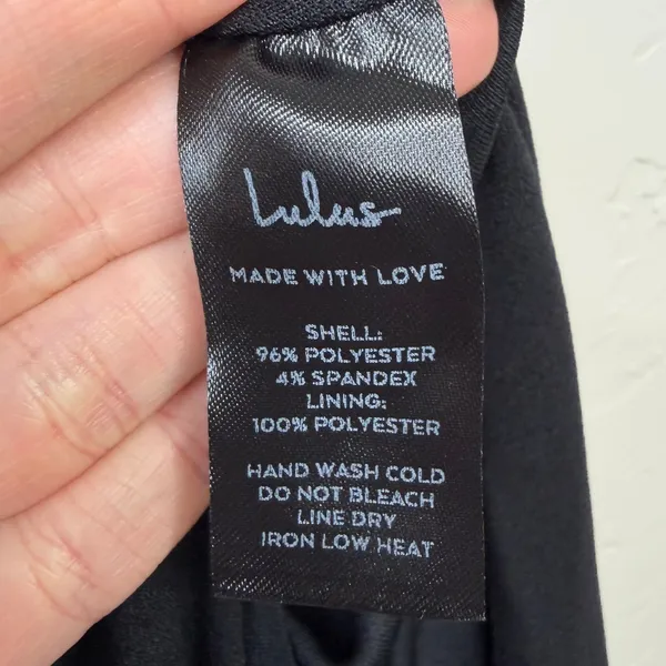NEW Lulus Dedicated To Glamour Black Strapless Maxi Dress Gala-Ready Gown Small - Image 9