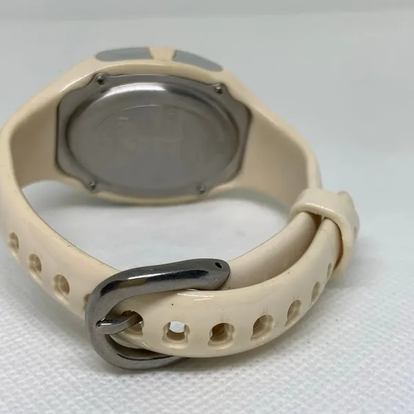 New balance N4 women digital watch multifunction silver beige tone 35mm running - Image 5