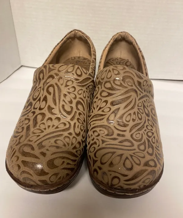 B.o.c Brown Leather Clogs - Image 2