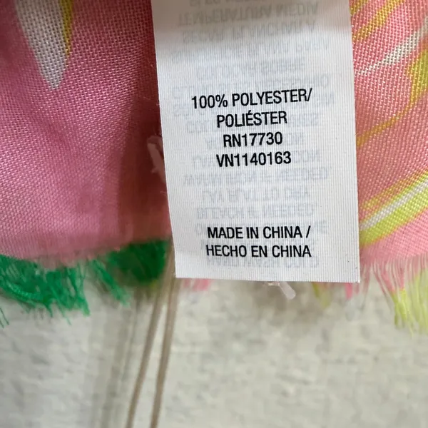 Lilly Pulitzer x Target 20th Anniversary Flamingo Scarf Sequin OS Sarong Coverup - Image 11