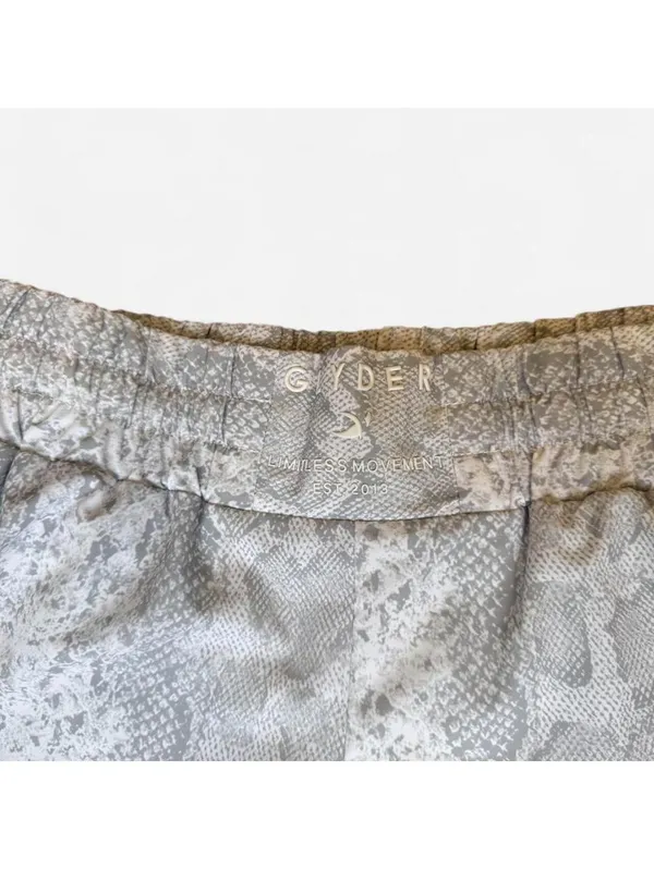 Lee Glyder Snake Print Athletic Running Shorts | Lined | Women’s XS - Image 4