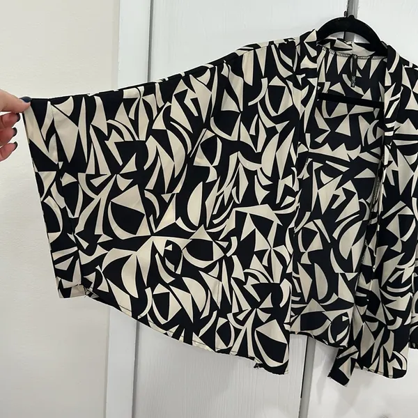 Geometric cropped cardigan Size L - Image 3
