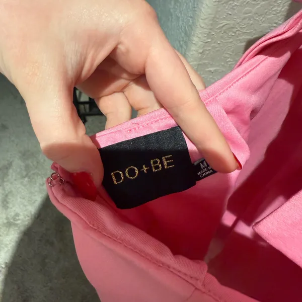 DO+BE Pink Ruffle Mini Dress - Image 6