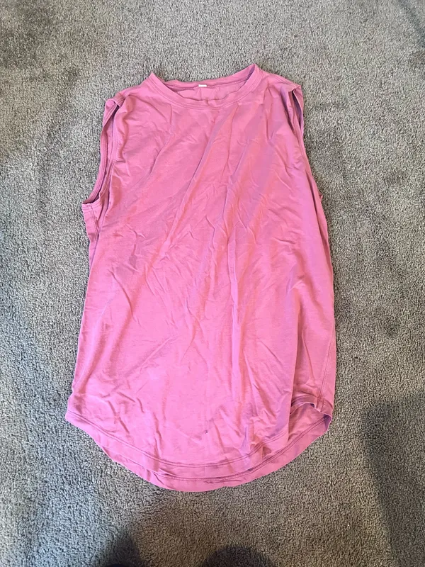 Pink Lululemon Tank Top  - Image 4