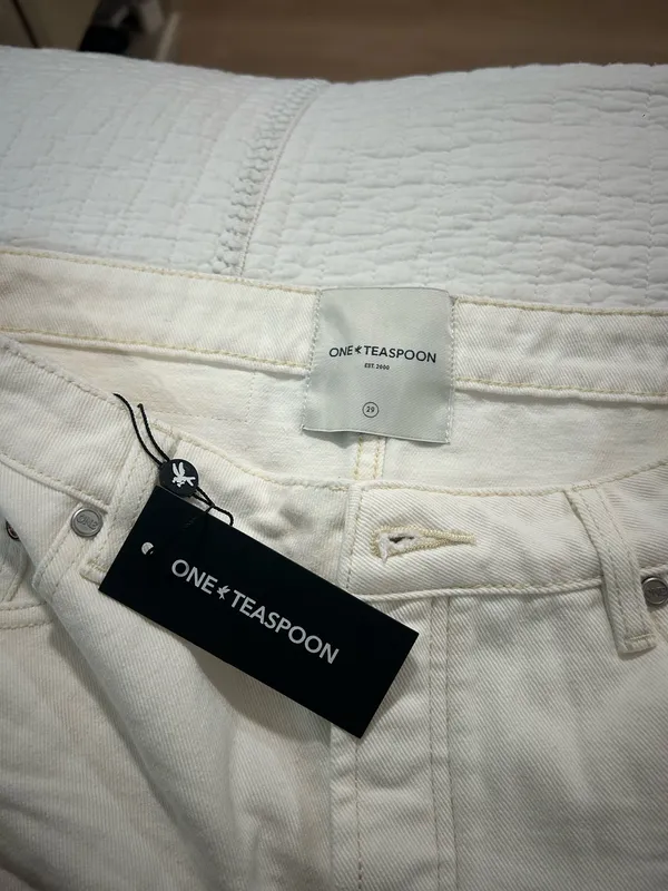 One teaspoon white jeans size 29 - Image 3