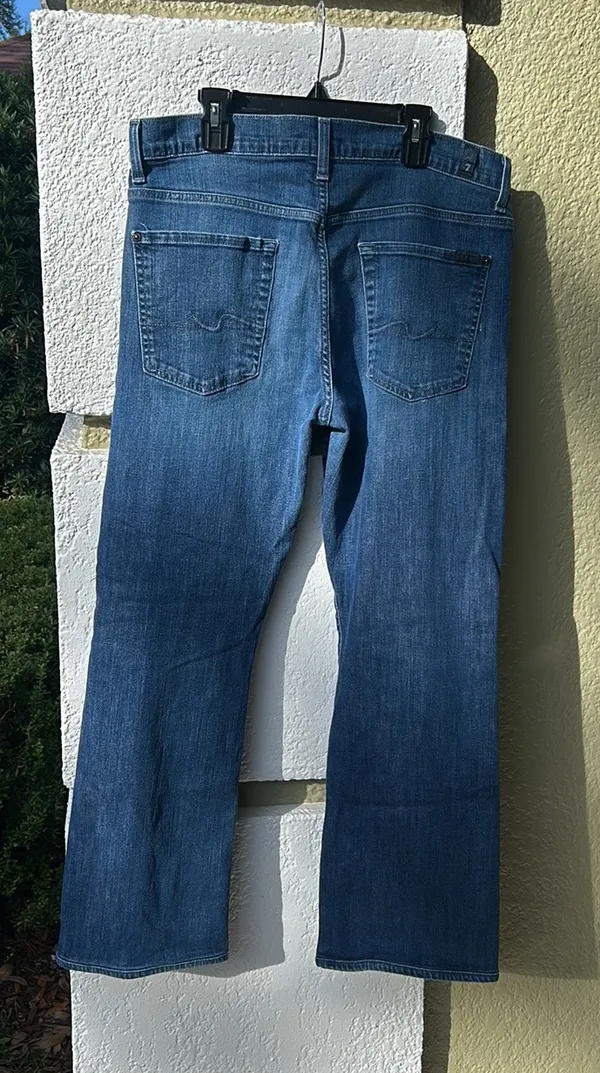 7 For All Mankind Boot Cut Jeans - Image 3