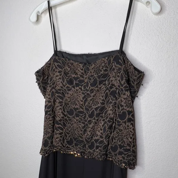 Vintage‎ Karen Miller New York Formal Dress 2 Pc - Image 7