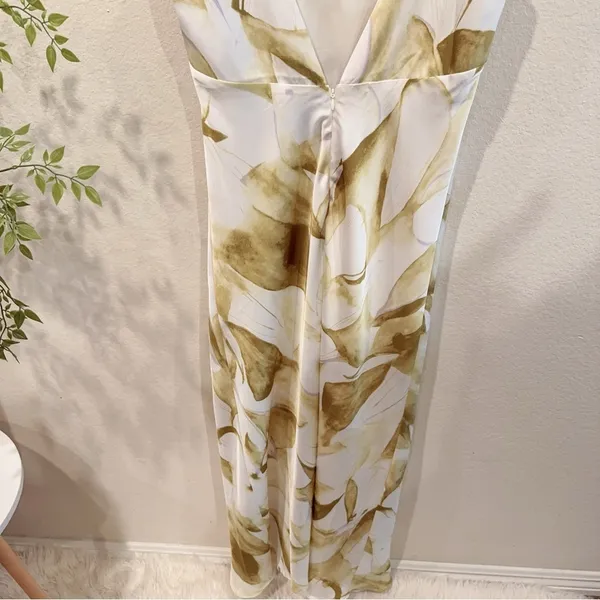 Bardot Womens Capri Printed Deep V Neck Maxi Dress Size 12 NWT - Image 11