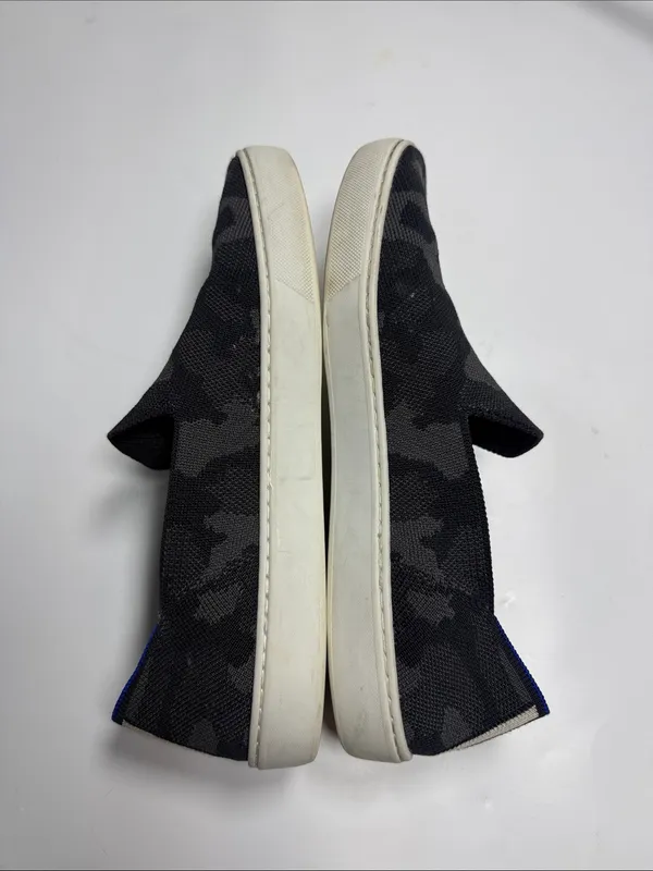 Rothy's The Original Slip On Sneakers Shoes Gray Black Camo S-601 Sz 10.5 - Image 5