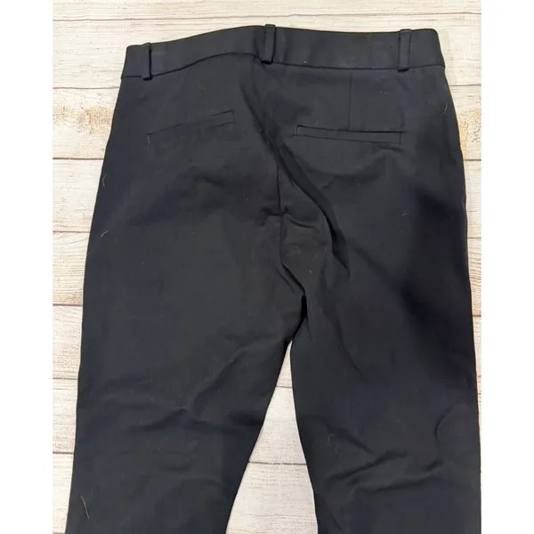 Banana Republic Sloan Ankle Pants Women's Size 6 Black Pockets Mid Rise - Image 4
