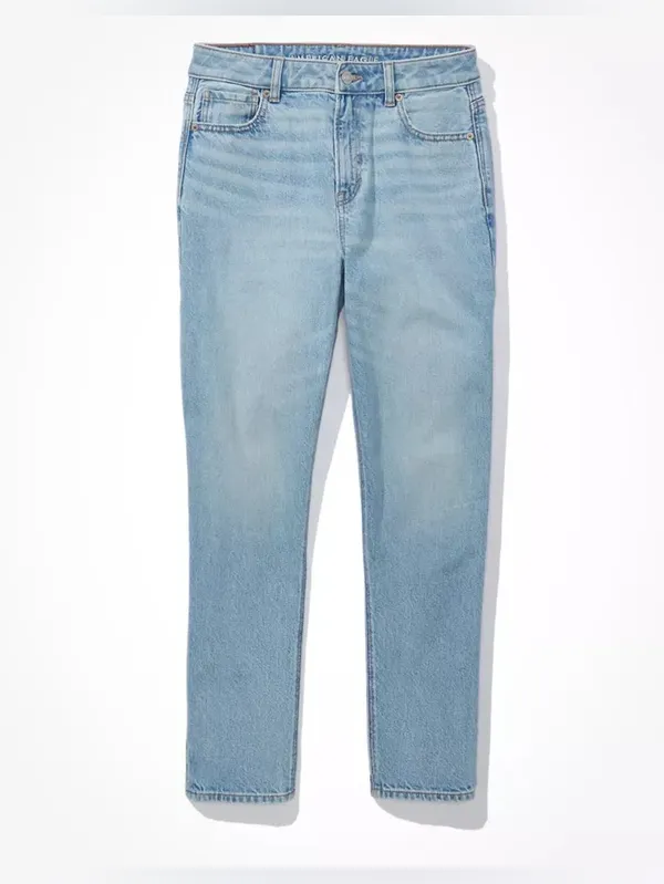 American Eagle Strigid Mom Jean in Blue Breeze - Image 4