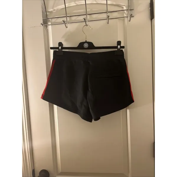Vintage Bill Elliot #9 CHASE Authentics NASCAR Shorts Black Red Womens Juniors M - Image 10