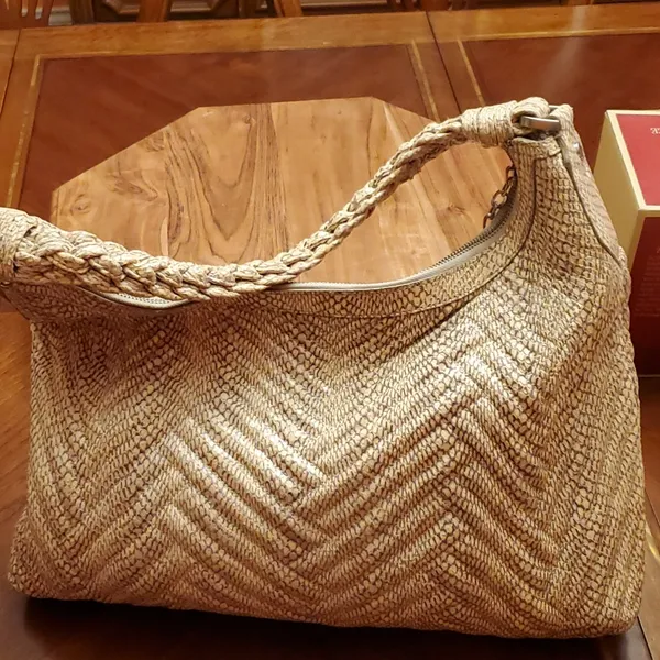 Cole Haan Snakeskin Satchel - Image 5