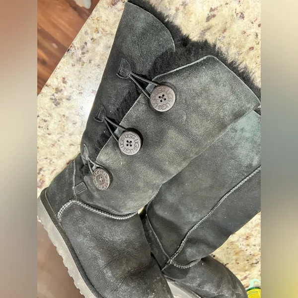 Ugg Black Bailey Button Triplet II Boot - Image 9