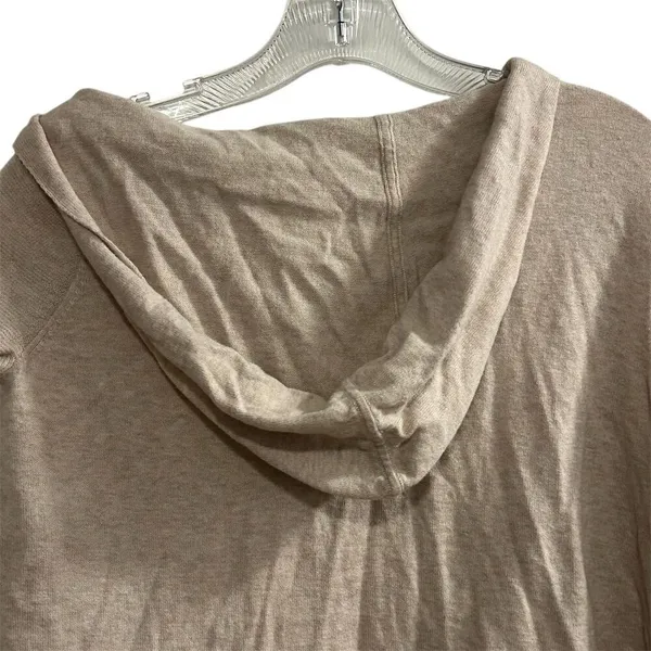 GAP Women's Hooded Open Cardigan Beige Long Sleeve‎ Size S - Image 7