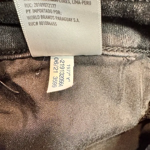 American Eagle AEO Jeans Black Distressed Skinny‎ High Rise Long Size 2 - Image 10