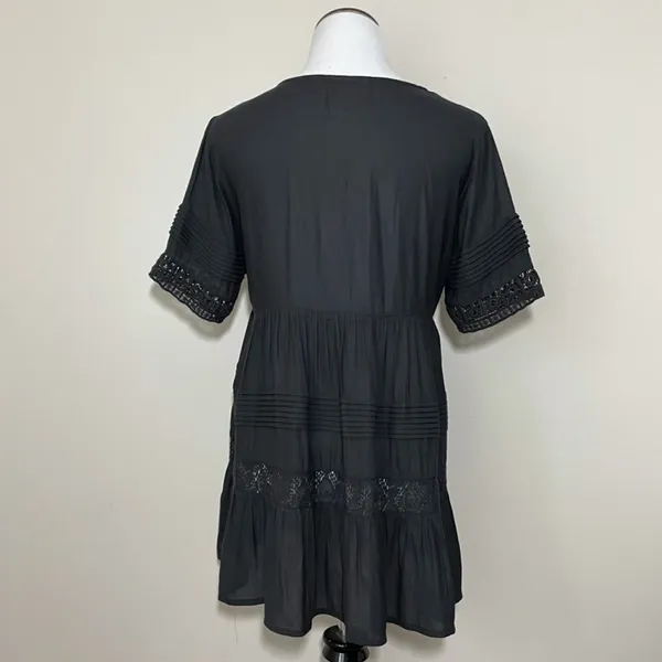 Anthropologie Maeve Tiered Lace Tunic - Image 8