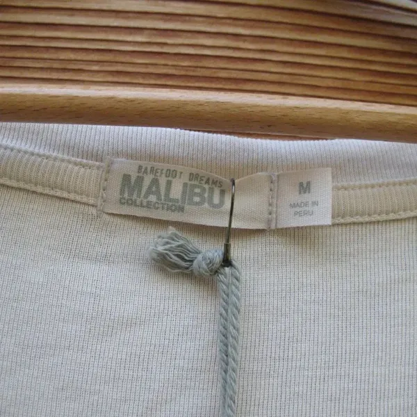 NWT Barefoot Dreams Malibu Organic Cotton T Shirt Midi Dress - Image 8
