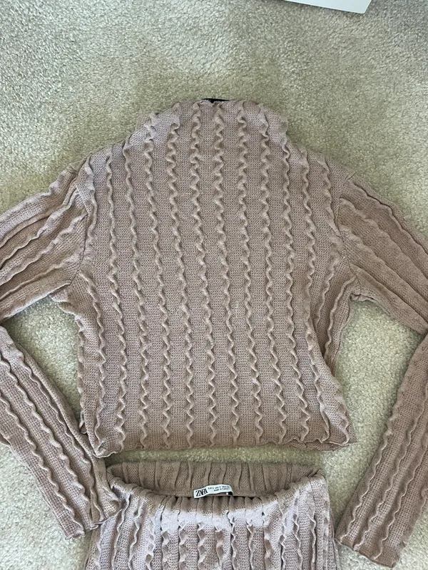 Matching Top And Skirt Set Rouched - Image 2