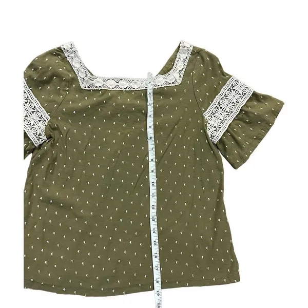 Maeve Venezia Textured Lace Top‎ Sz XS - Image 10