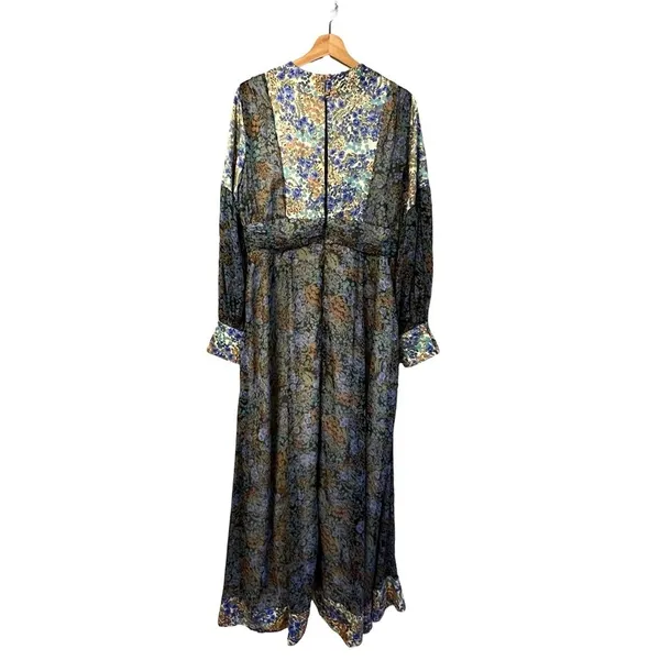 Asos Womens Fairy Boho Maxi Dress Size 12 Hippie Festival Cottage Ditsy Floral - Image 4