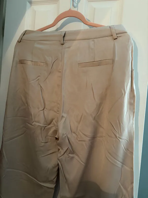 Khaki Dress Pants Tan Size L - Image 4