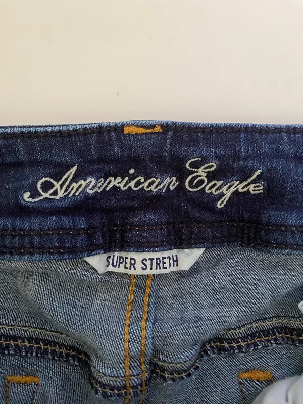 American Eagle Super Stretch Boot Cut Jeans Size 2 - Image 4