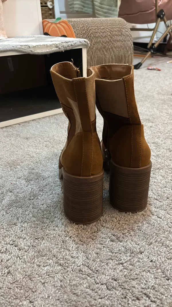 Target Patchwork Boots - Image 5