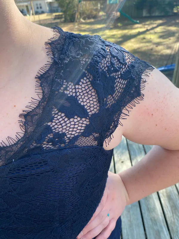 Navy blue formal dress Size XS - Image 3