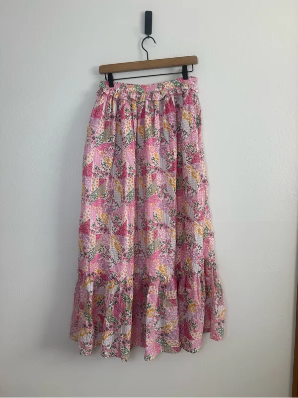 Simply Southern Ophelia Skirt- Multi Floral Quilt Pattern - Image 2