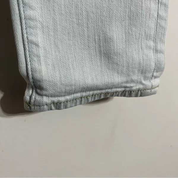 Women's Abercrombie & Fitch‎ Super Skinny Size 28 X 30 White Denim Jeans - Image 2