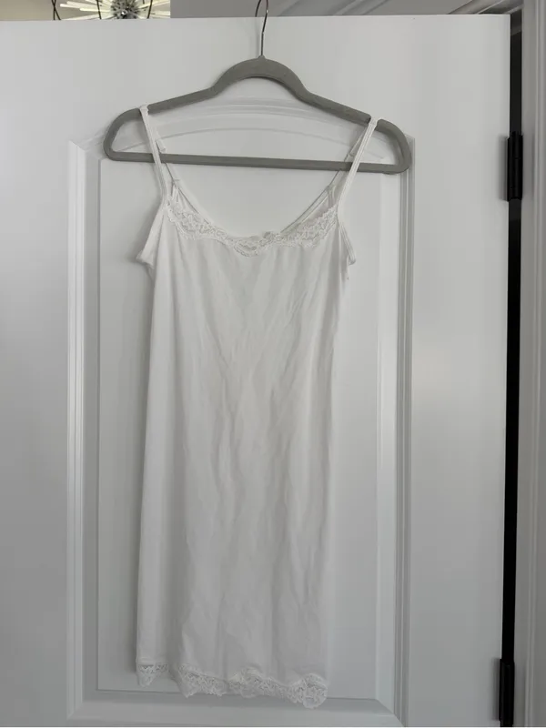 Skims Corded Lace Slip Dress - Image 2