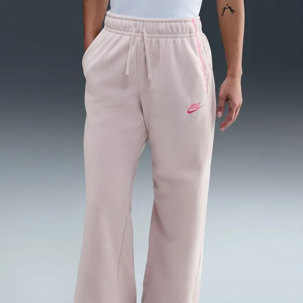 Nike Sportswear Club Fleece Mid-Rise Wide Leg Pants - Image 2
